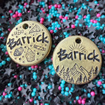 Load image into Gallery viewer, fully custom BRASS tag
